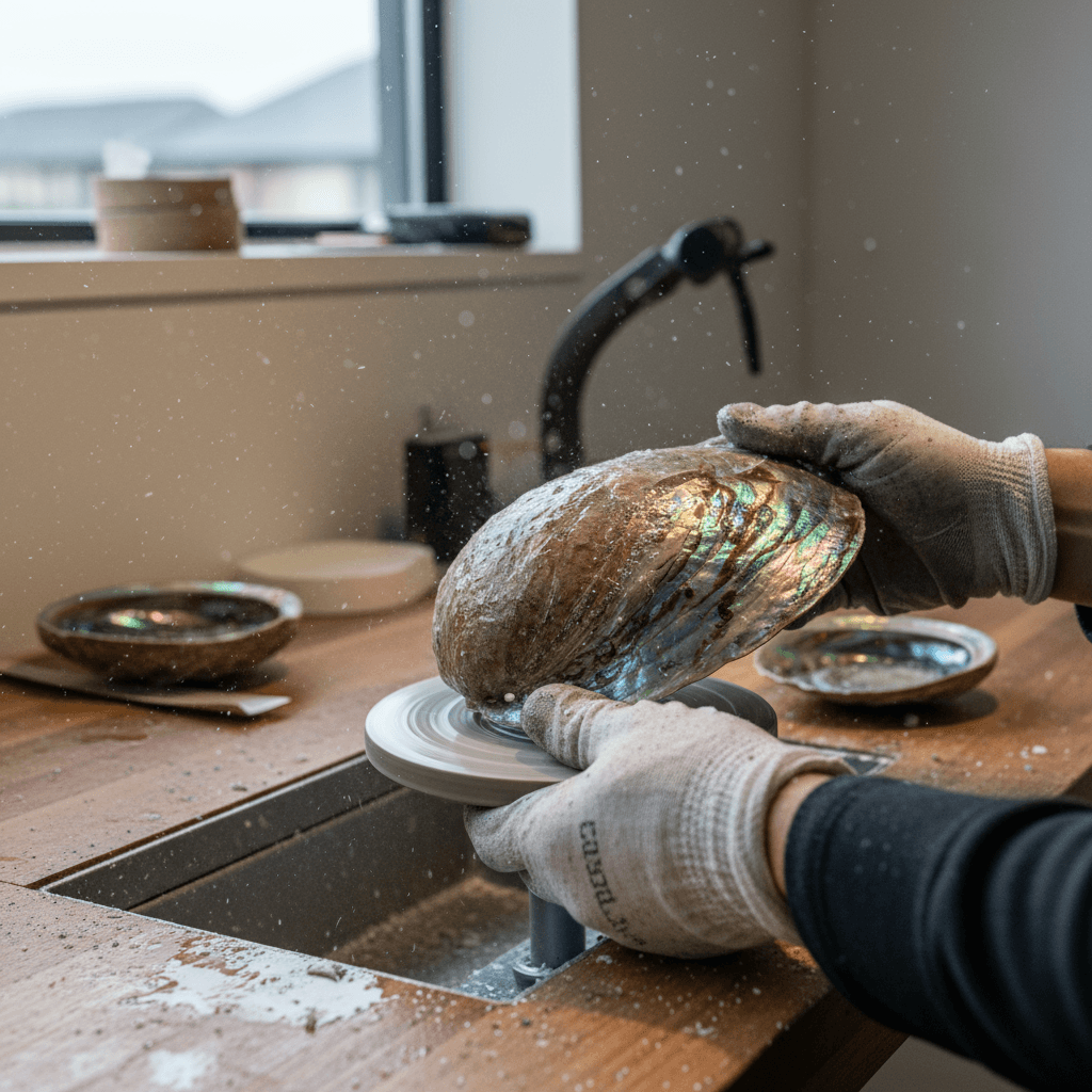 Guide complet pour polir les coquilles d'ormeau