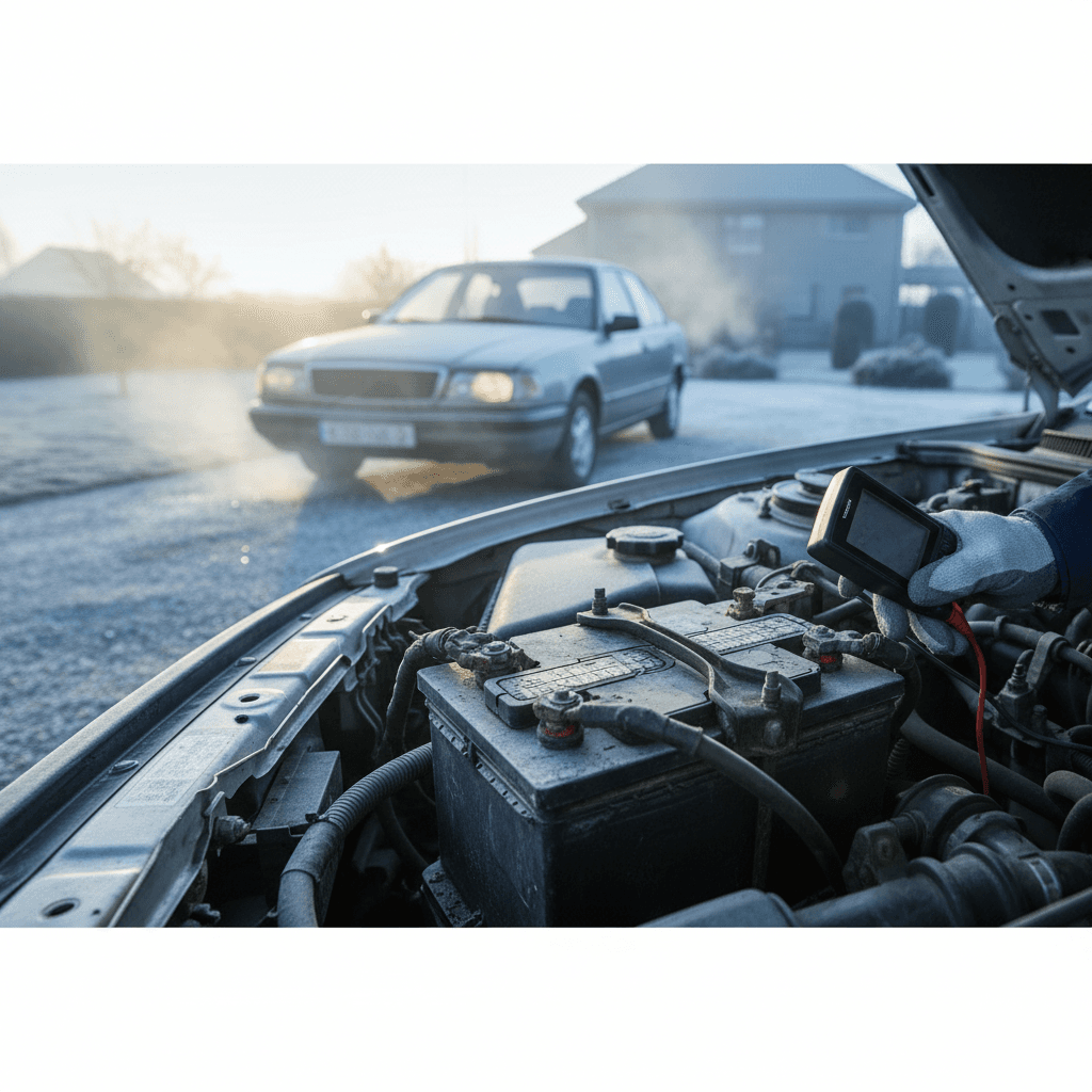 Ma voiture a du mal à démarrer mais roule bien : causes et solutions