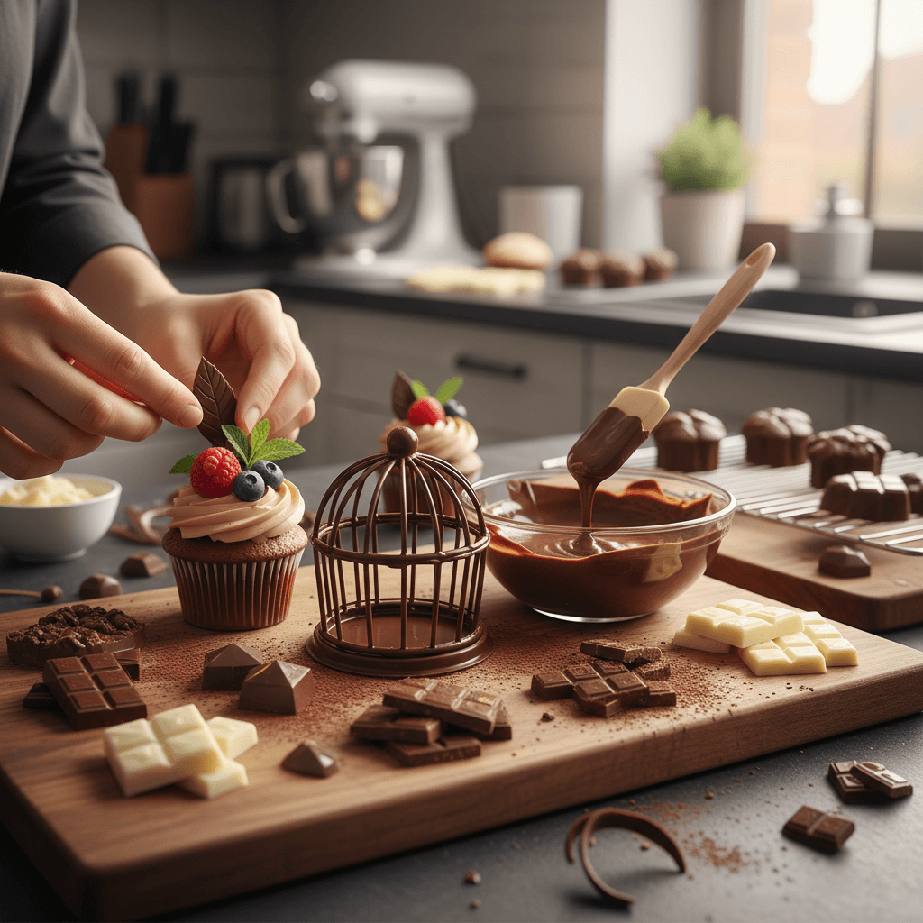 L'art de la décoration au chocolat fondu : techniques et astuces