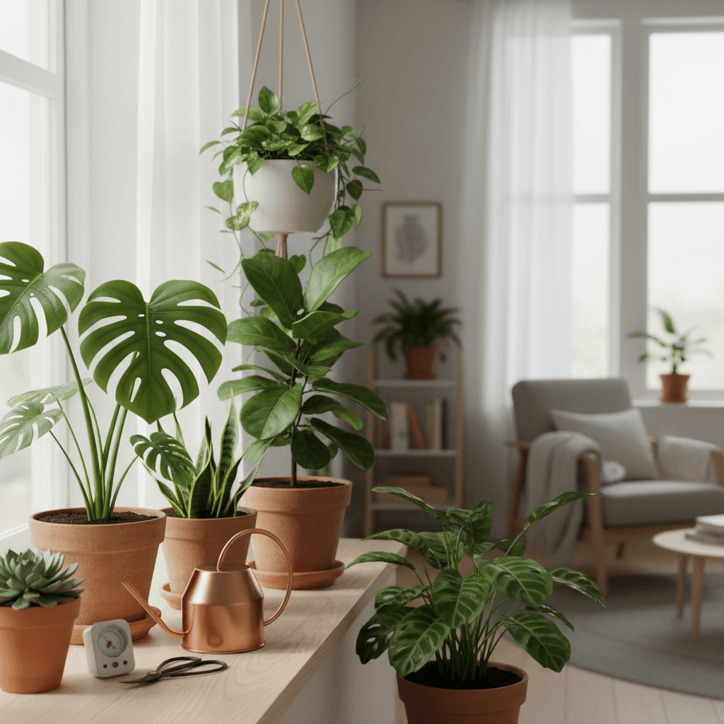 Le guide complet pour prendre soin de vos plantes d'intérieur