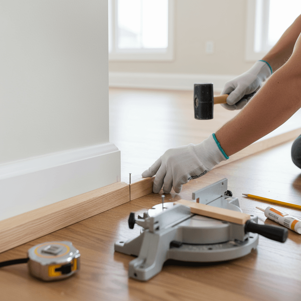 Comment installer un quart-de-rond comme un pro