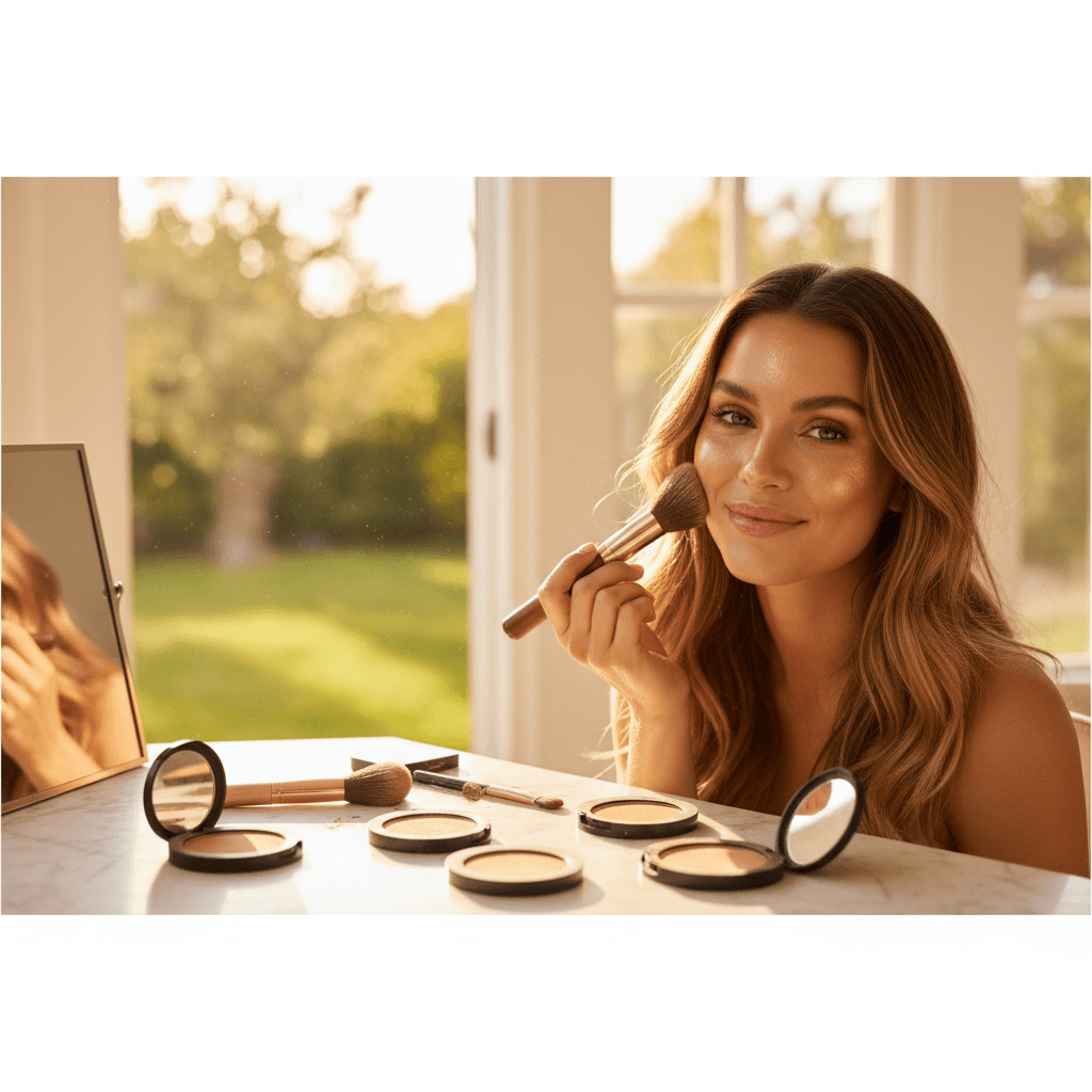 L'art d'appliquer le bronzer : guide pour un teint hâlé naturel
