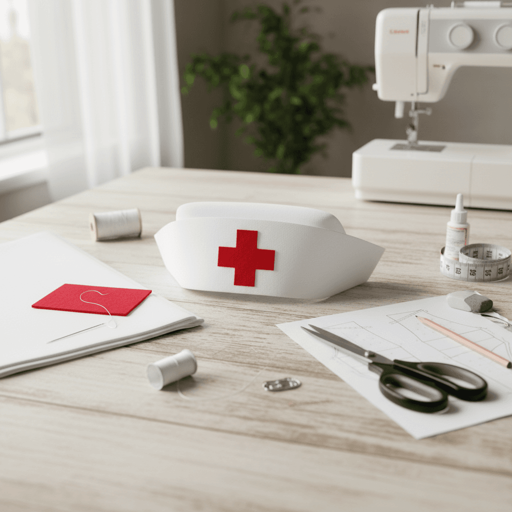 Comment fabriquer une coiffe d'infirmière : guide complet