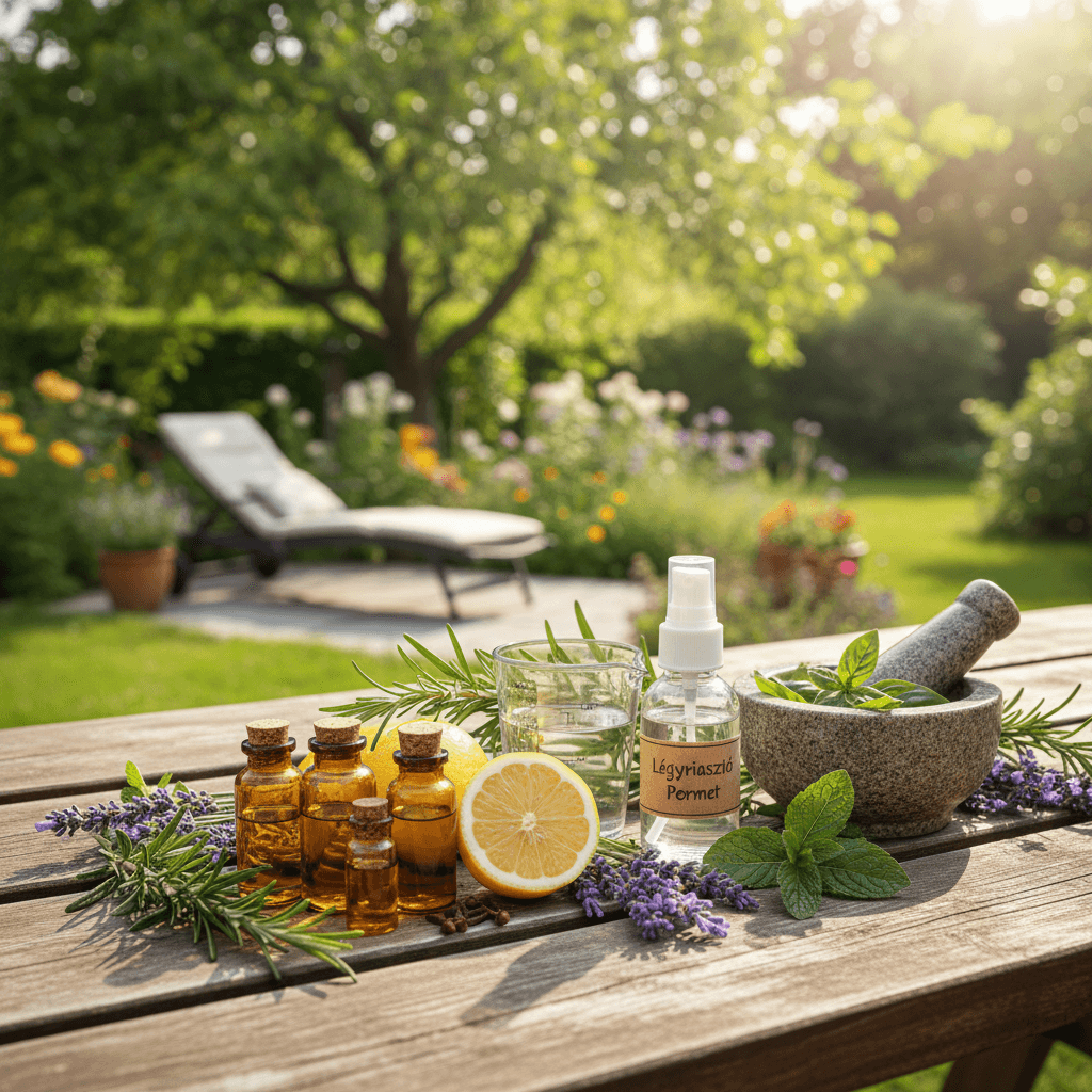 Comment fabriquer un répulsif à mouches naturel pour l'extérieur avec des huiles essentielles