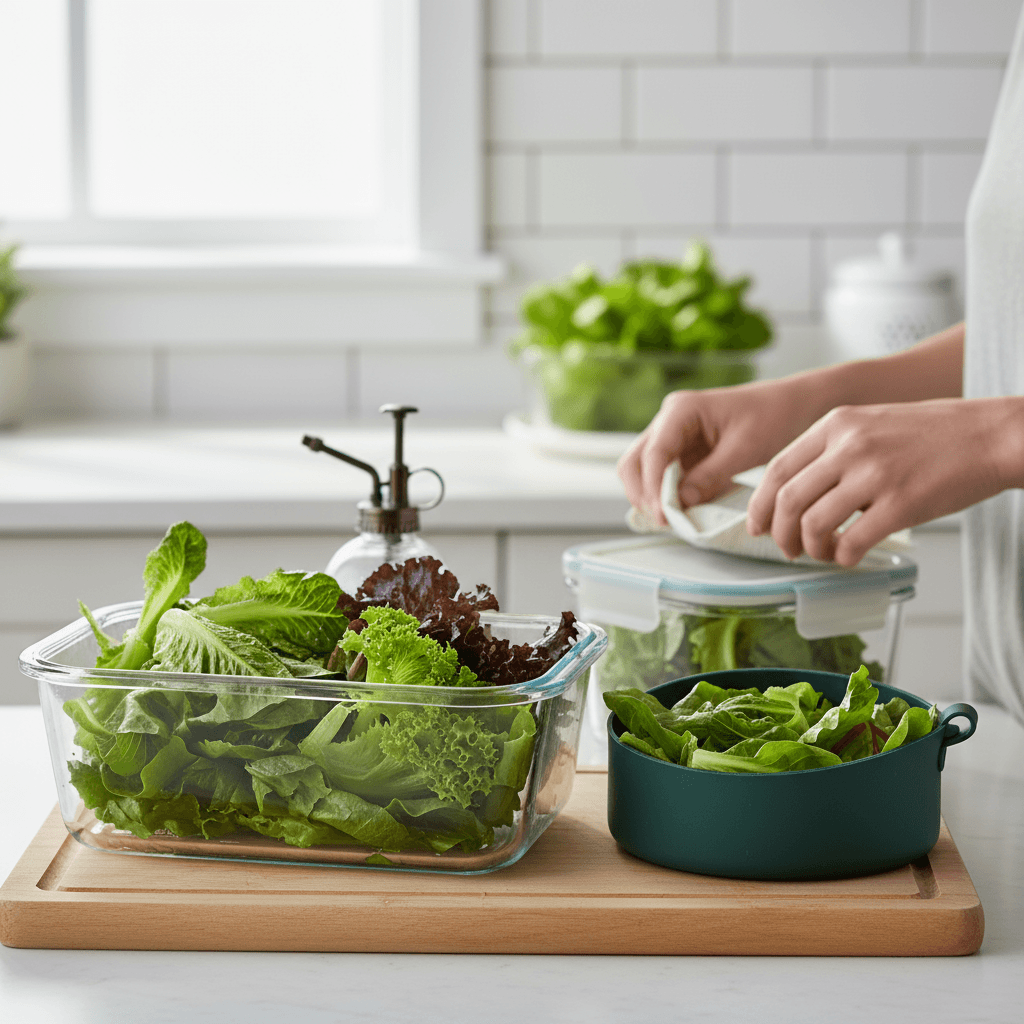 Comment conserver votre salade fraîche plus longtemps