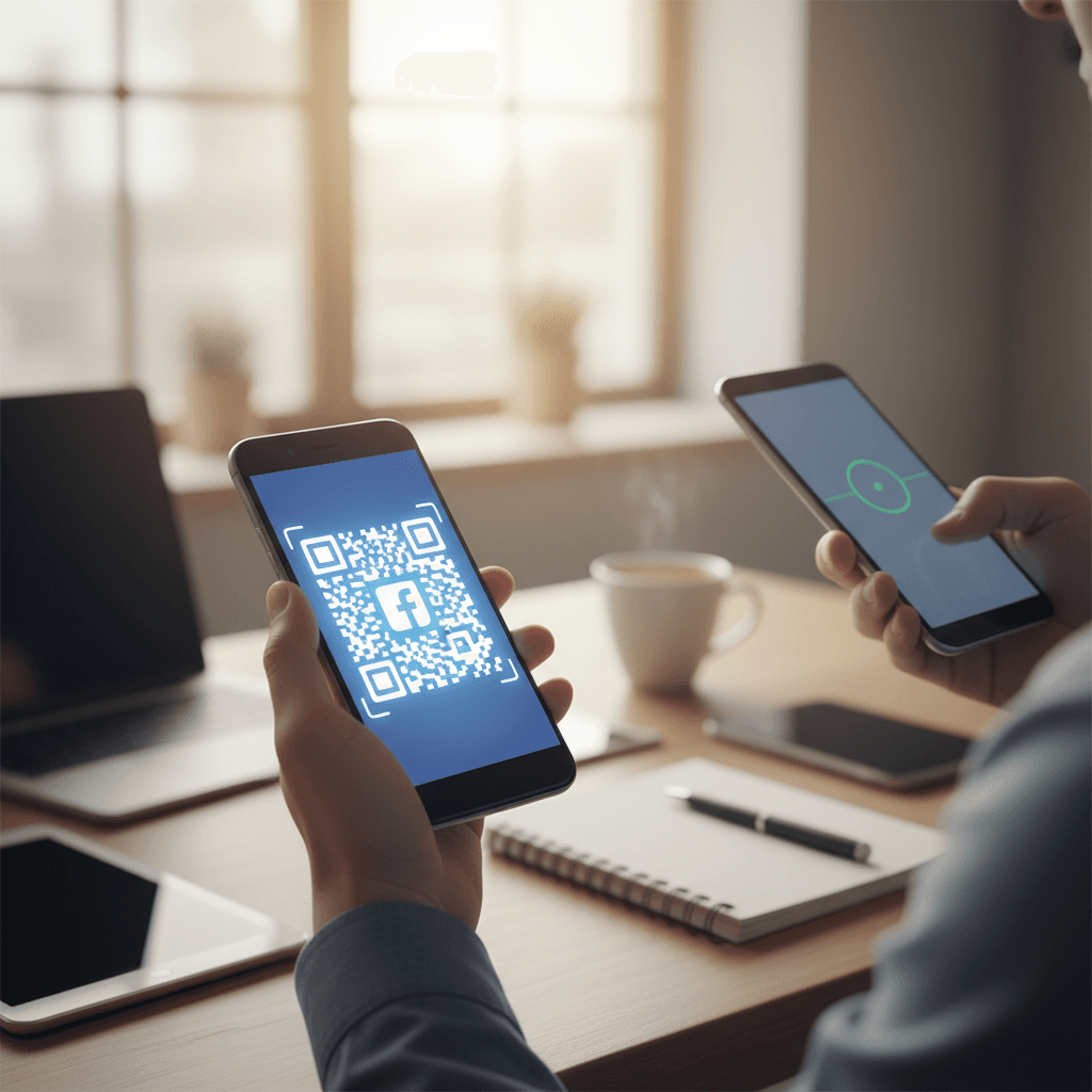 Comment utiliser les codes QR sur Facebook avec un appareil Android