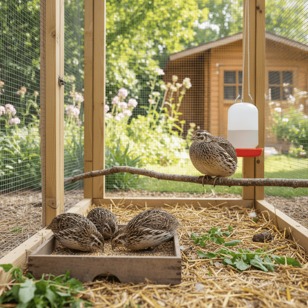 Guide pratique pour l'élevage de cailles à domicile