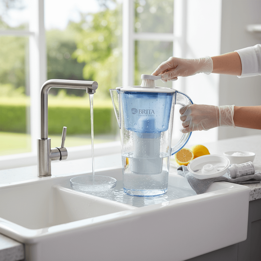 Comment nettoyer votre carafe filtrante Brita : guide complet