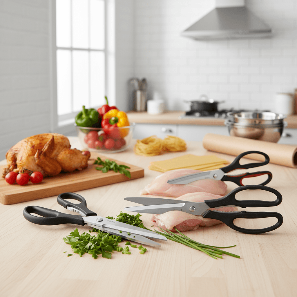 Les ciseaux de cuisine : un outil polyvalent et indispensable