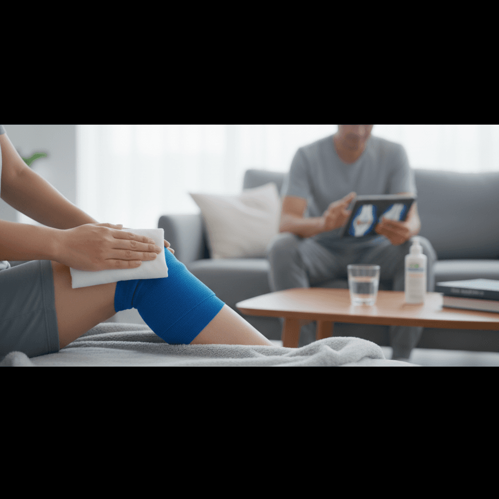 Comment soulager un genou gonflé : guide pratique