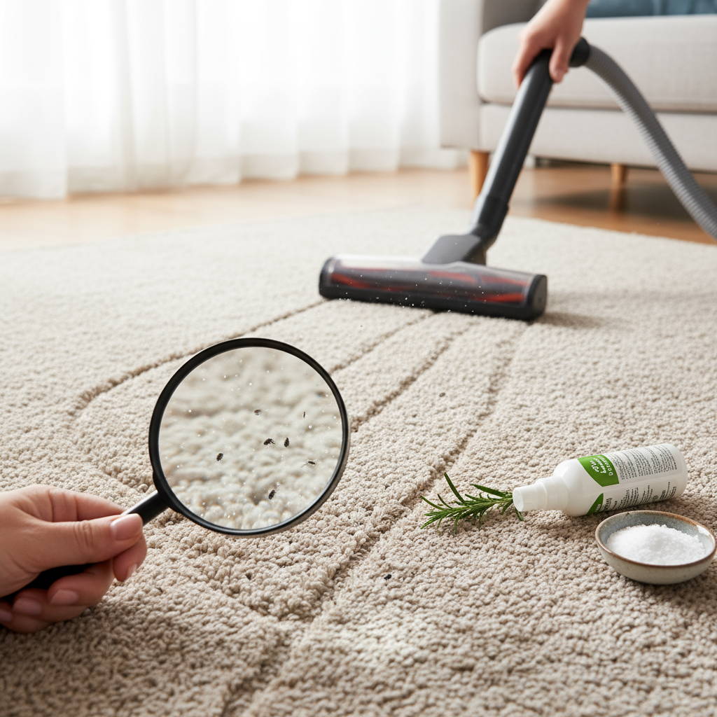 Éliminer les puces de vos tapis : le guide complet
