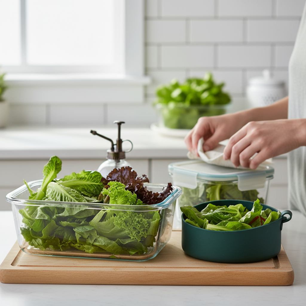 Comment conserver votre salade fraîche plus longtemps