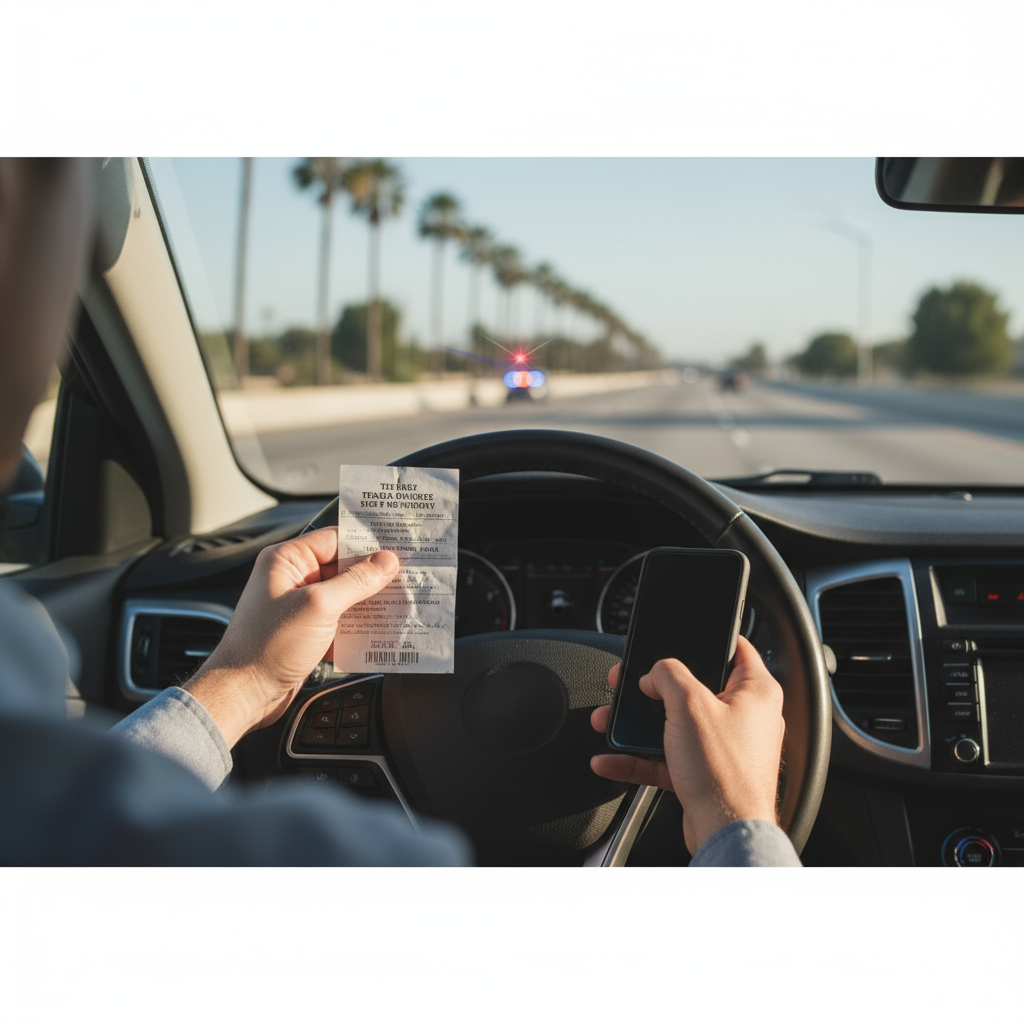 Contester une contravention pour usage du téléphone au volant en Californie : guide pratique