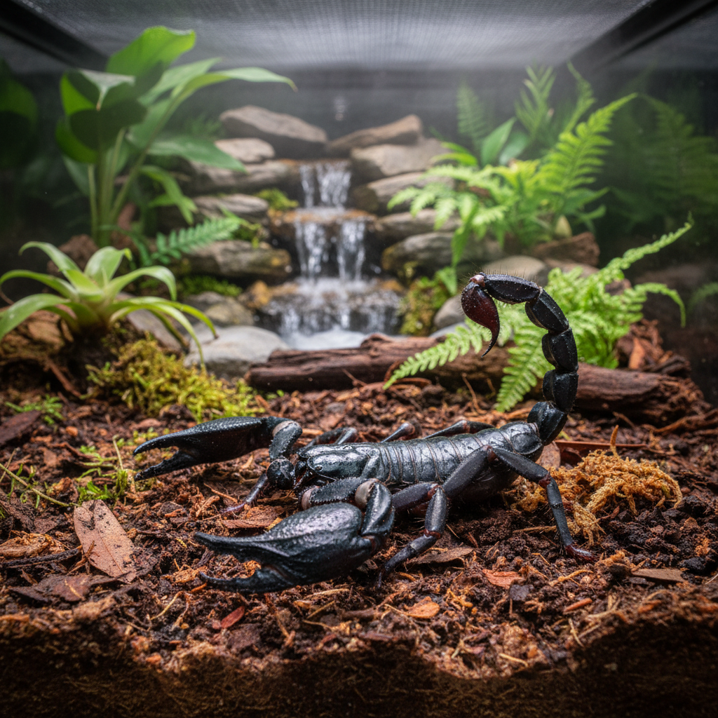 Guide complet pour l'élevage du scorpion empereur
