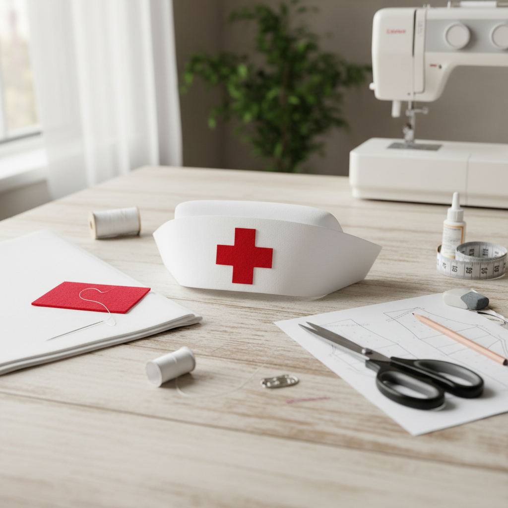 Comment fabriquer une coiffe d'infirmière : guide complet