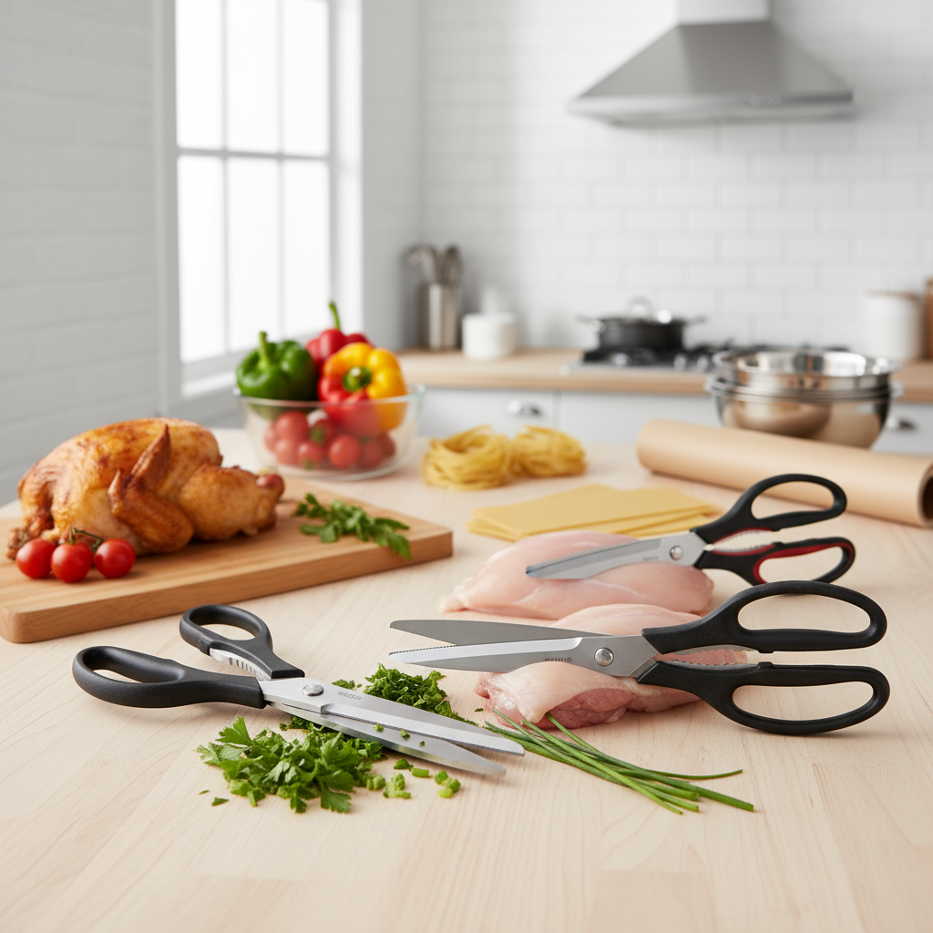 Les ciseaux de cuisine : un outil polyvalent et indispensable