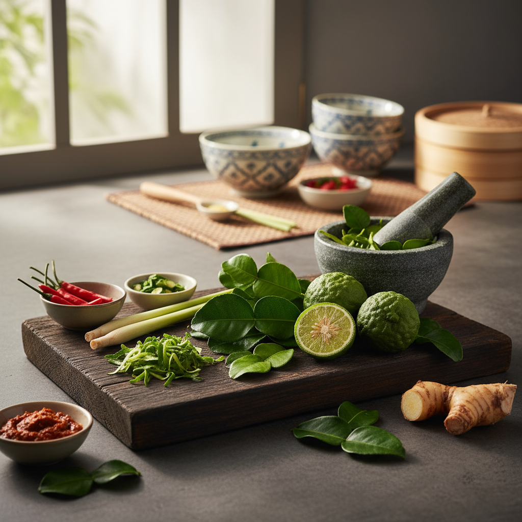 Guide complet pour cuisiner avec les feuilles de combava