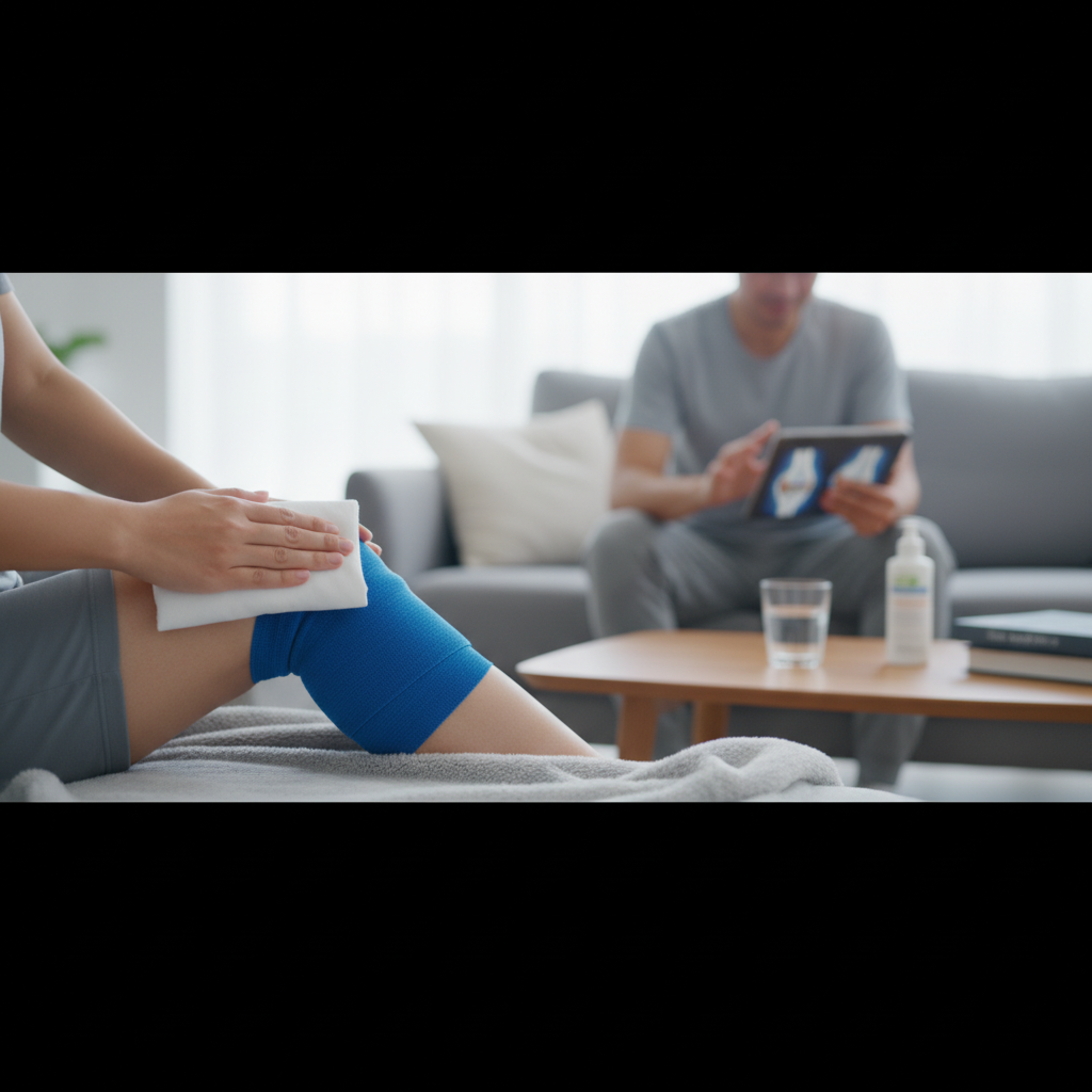 Comment soulager un genou gonflé : guide pratique