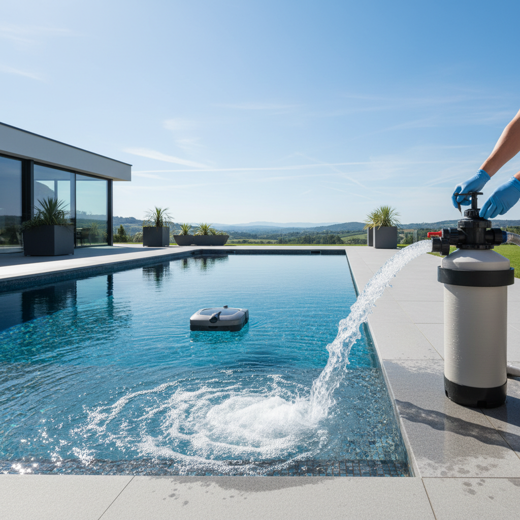 Guide complet pour aspirer votre piscine et nettoyer le filtre